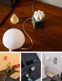 Objet Charger with Flower Objet
